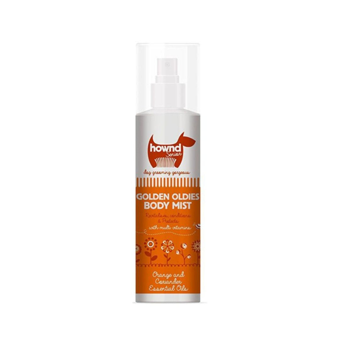 Hownd Golden Oldies Dog Body Mist - Front Bottle 