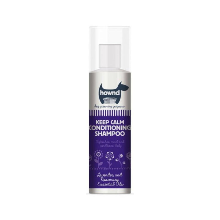 Hownd Keep Calm Dog Shampoo is a conditioning shampoo specially formulated for adult dogs. It deeply cleanses their skin while being gentle on their coat.