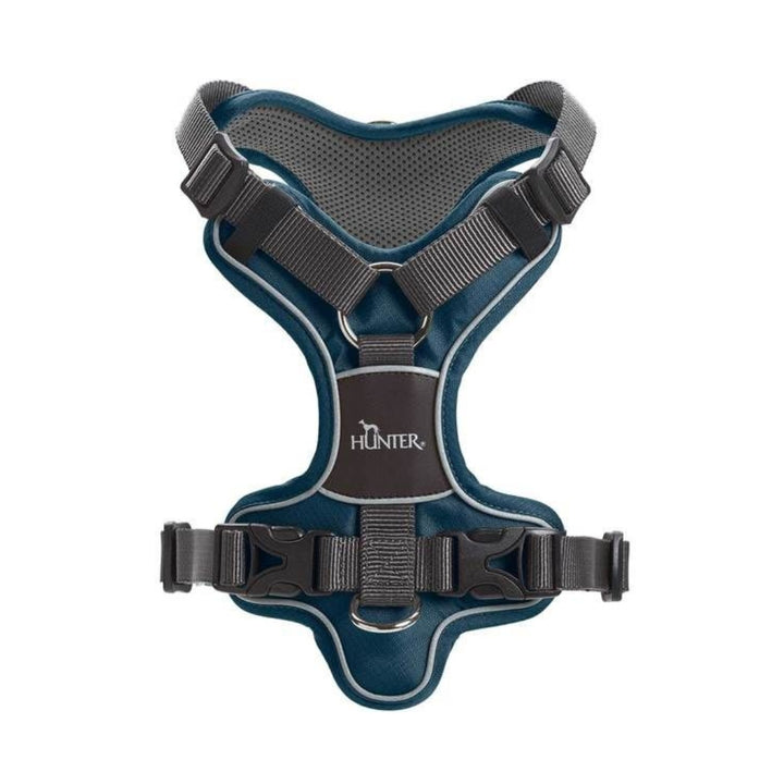 Hunter Divo Dog Harness - Dark Blue - Front