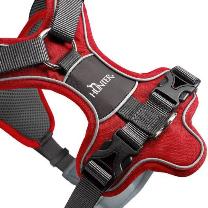 Hunter Divo Dog Harness - Red- Top