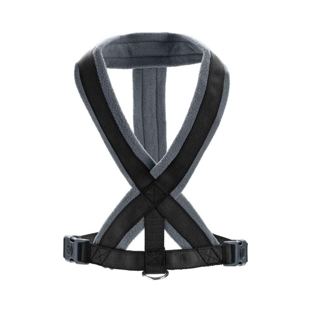 Hunter London Comfort Dog Harness Black Color Back