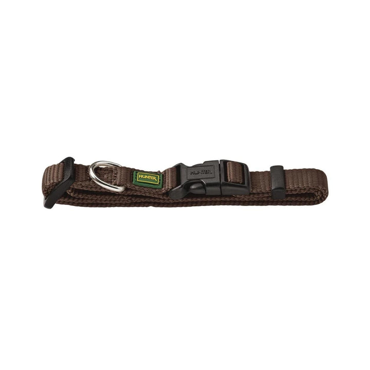 Hunter Vario Basic Dog Collar - Brown Color