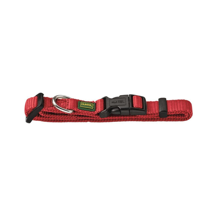 Hunter Vario Basic Dog Collar - Red Color