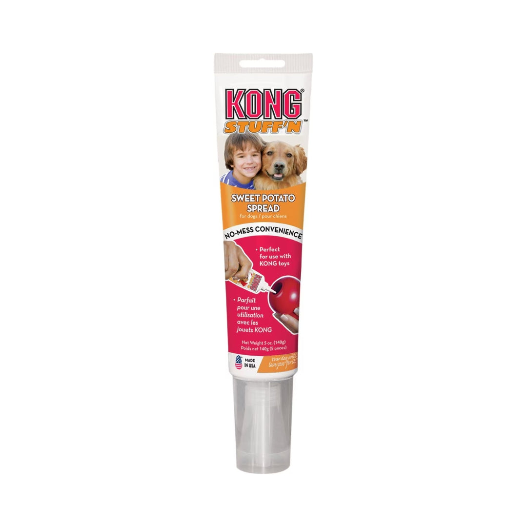 KONG Stuff'N Sweet Potato Spread Dog Treat - Front Tube