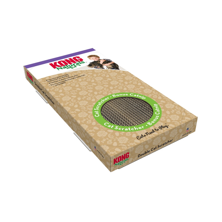 Kong Naturals Double Cat Scratcher - Front 