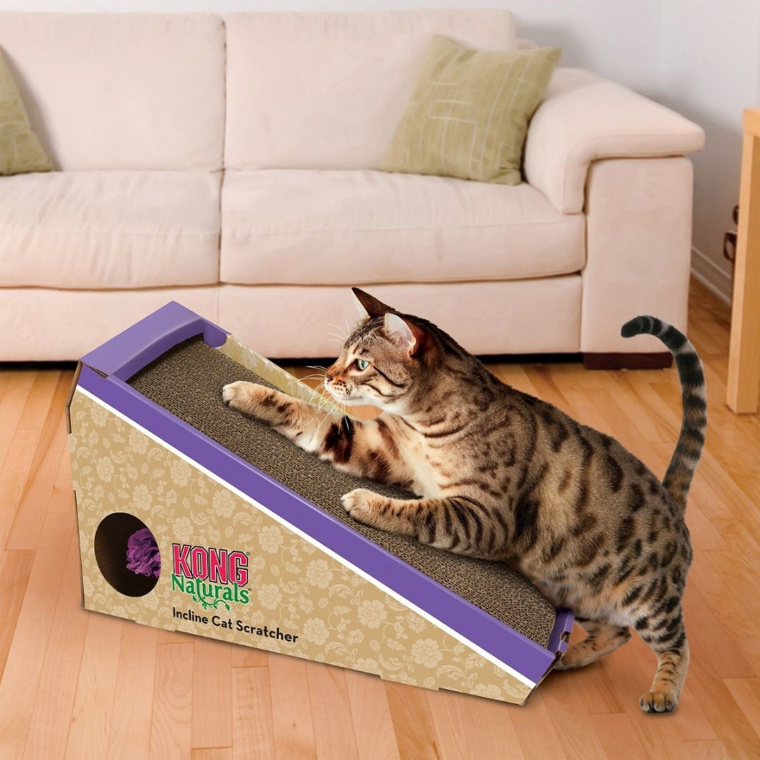 Kong Naturals Incline Cat Scratcher - AD