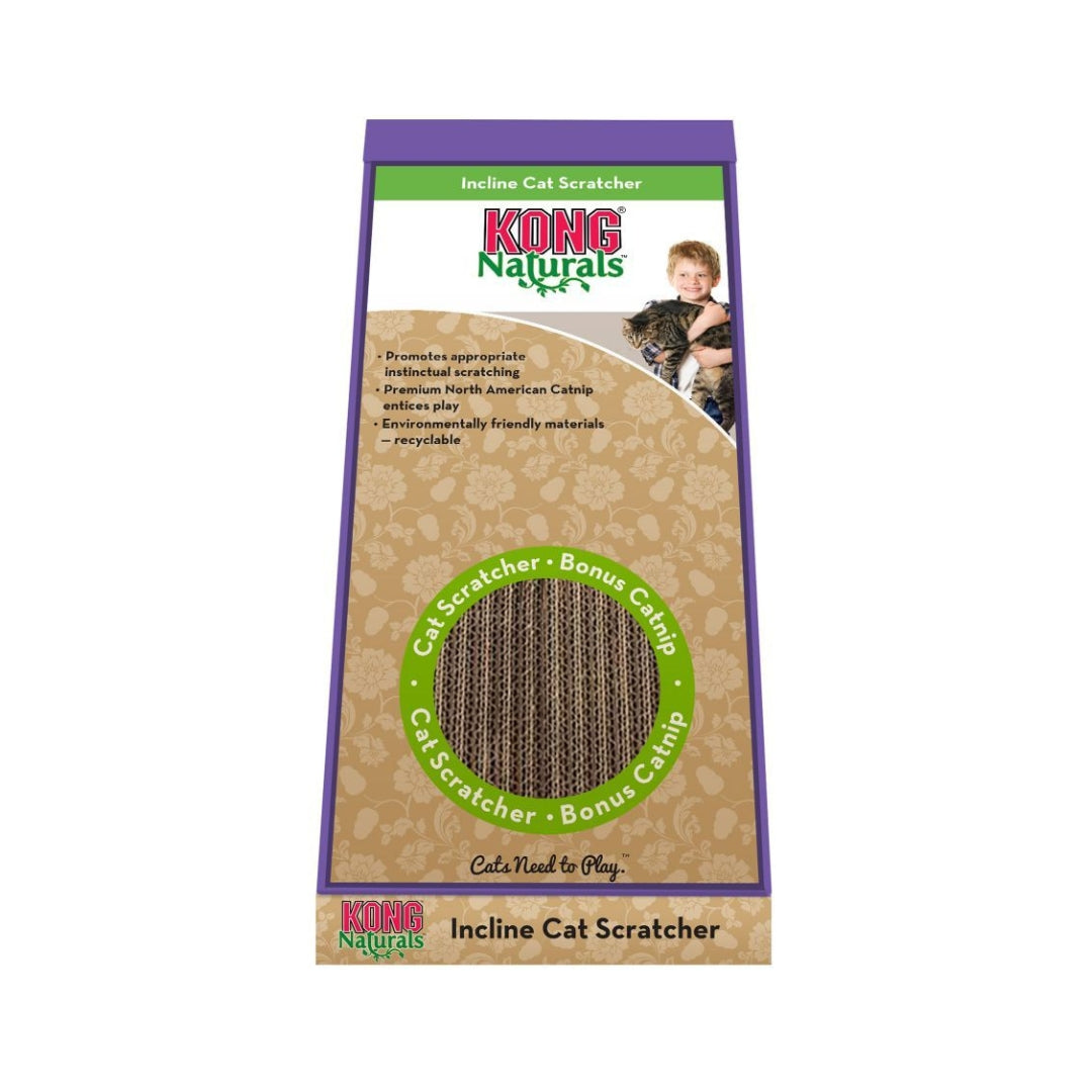 Kong Naturals Incline Cat Scratcher - Front