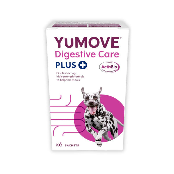 Introducing YuMOVE Digestive Care Plus – the dependable solution for dogs with sensitive digestion. Formulated with a potent probiotic and prebiotic complex, this vet-strength formula.