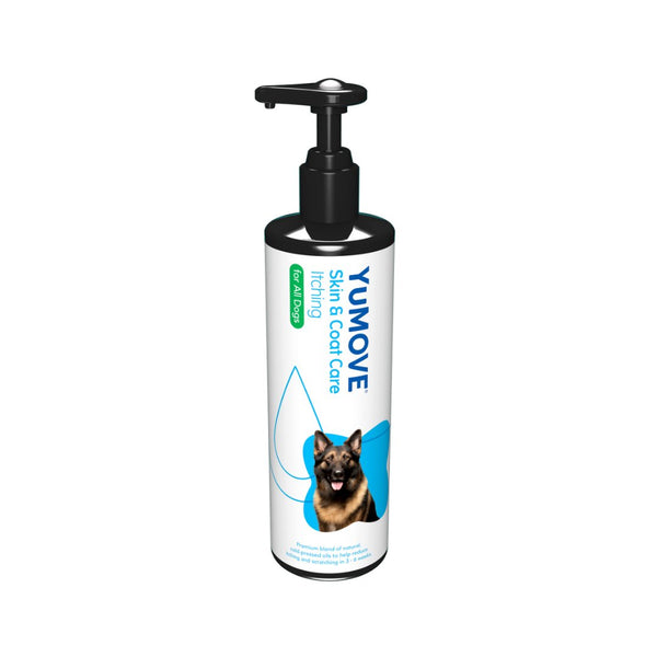 YuMOVE Skin & Coat Care Itching, formerly known as YuDERM Itching Dog – is a premium supplement for dogs prone to itching.