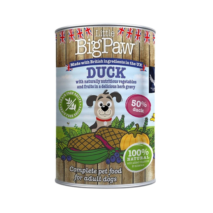  Little Big Paw Duck Dog Wet Food - Nutrient-Rich Gourmet Feast for Dogs in Dubai, 390g