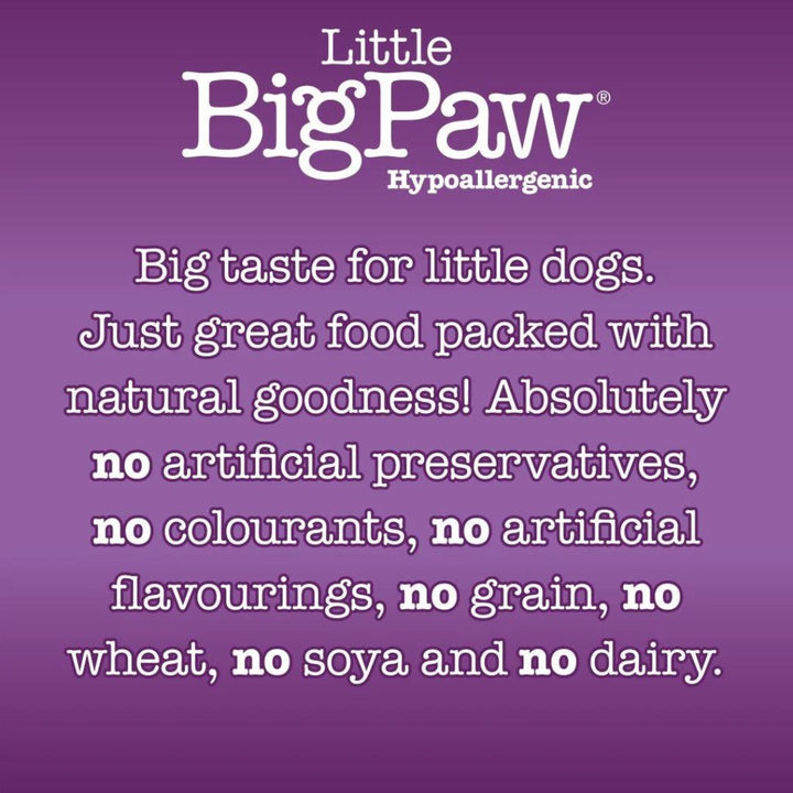 Little Big Paw Duck & Vegetable Dinner Dog Wet Food - Gourmet Nutrition for Small and Toy Dogs in Dubai, 150g- Benefits 