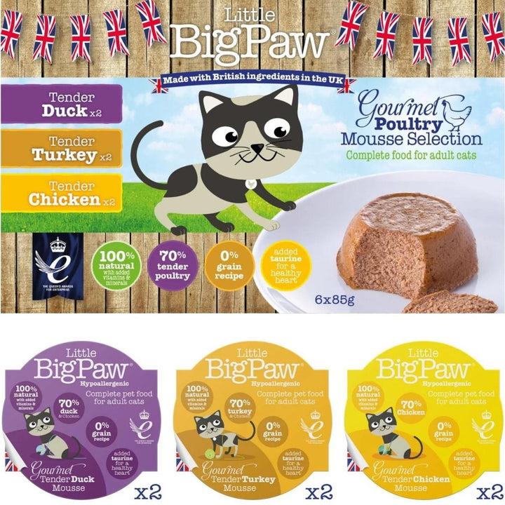 Little Big Paw Gourmet Poultry Selection Cat Wet Food - Food Type