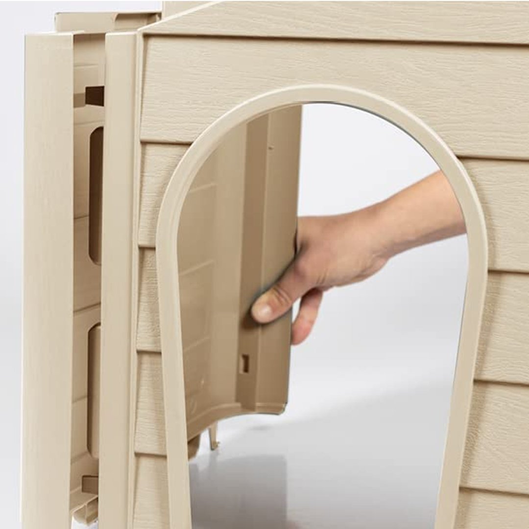 MP Bergamo Princess Dog House Outdoor kennel is the perfect shelter for your pet. Heat, cold and stormy weather will no longer be a problem - full2.
