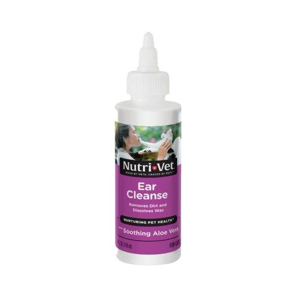 Nutri-Vet Ear Cleanse Cat Ear Cleaner