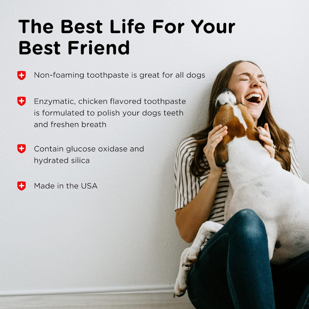 Nutri-Vet Enzymatic Dog Toothpaste - Benefits 