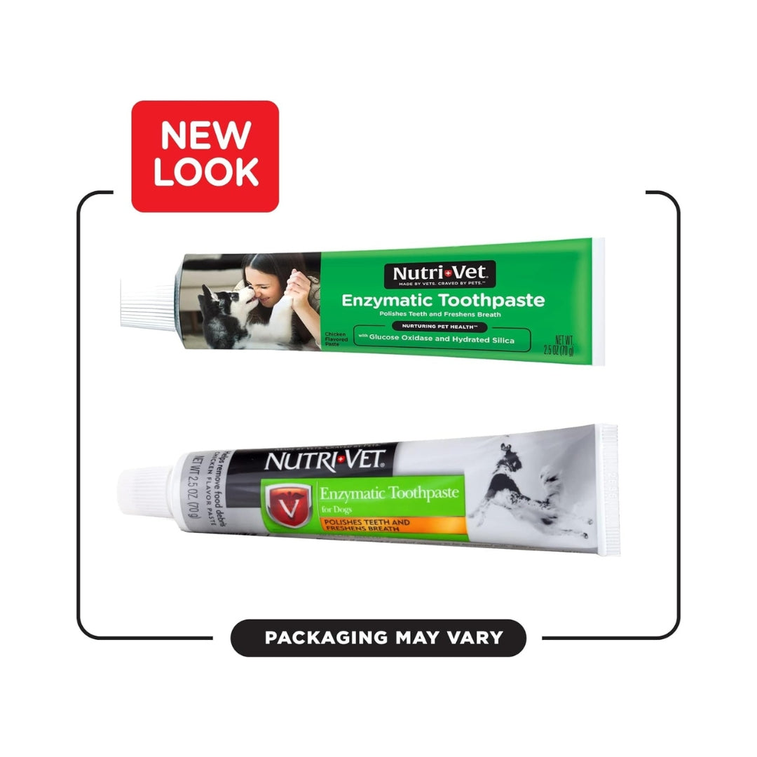 Nutri-Vet Enzymatic Dog Toothpaste - New Look