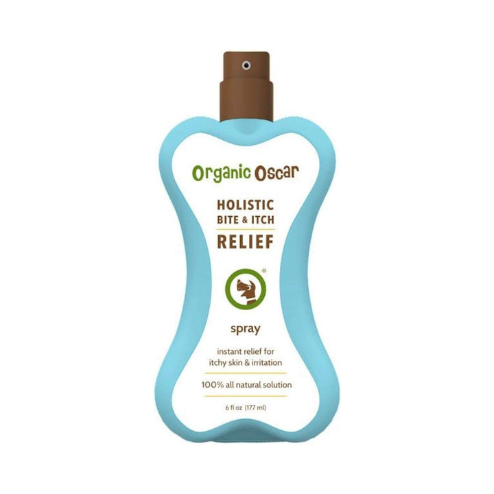 Organic Oscar Dog Itch Relief Spray - Front Bottle 