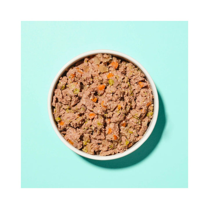 Pooch & Mutt Turkey & Duck Dog Wet Food in a 375g pack. This delicious wet food is free from artificial colors, flavors, and preservatives 2.