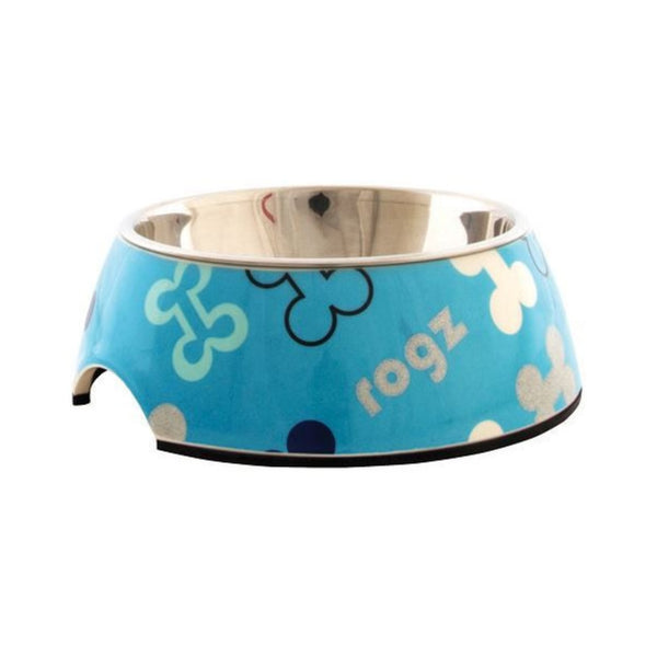 Rogz Bubble Dog Bowl - Blue Color