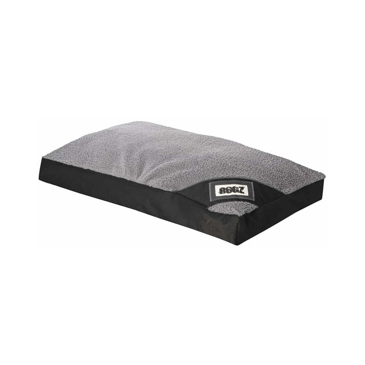 Rogz Lekka Flat Dog Bed - Black Color