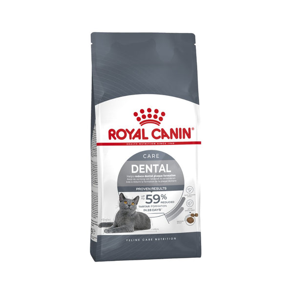 ROYAL CANIN® Dental Care Cat Dry Food - 1.5kg front pack.