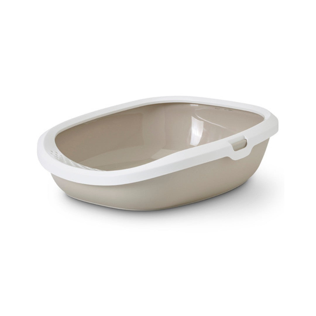 Savic Gizmo Cat Litter Tray - Mocha