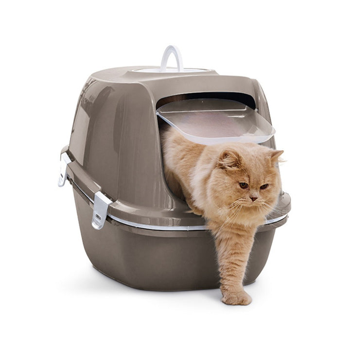 Savic Reina Sift Cat Toilet - Spacious, Modern, Odor Control