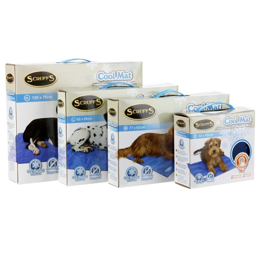  Introducing the Scruffs® Cool Dog Mat, meticulously designed to provide unparalleled relief for your pet in the sweltering heat. 
