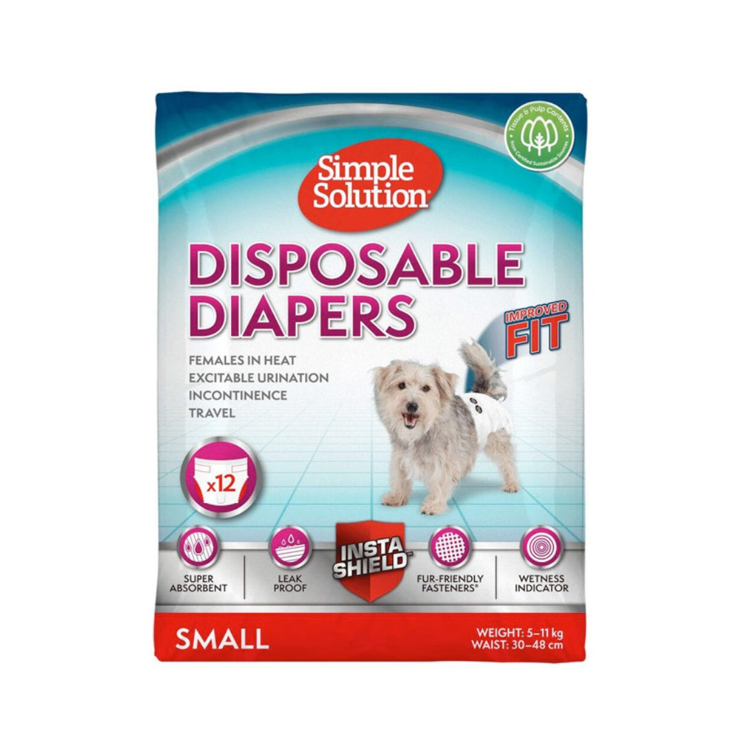 Simple Solution Dog Disposable Diapers