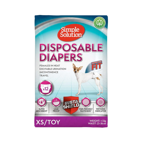 Simple Solution Dog Disposable Diapers