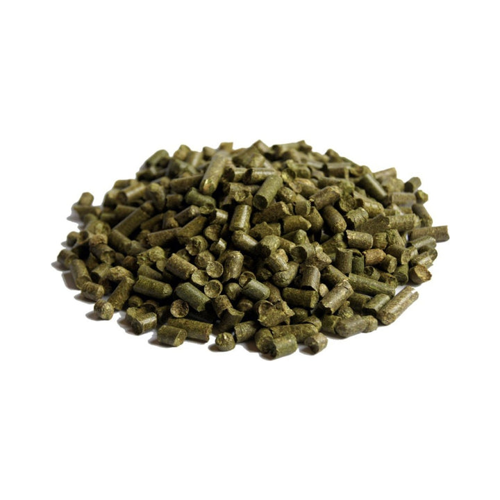 Simple System Blue Bag Grass Pellets Horse Feed - Grass Photo