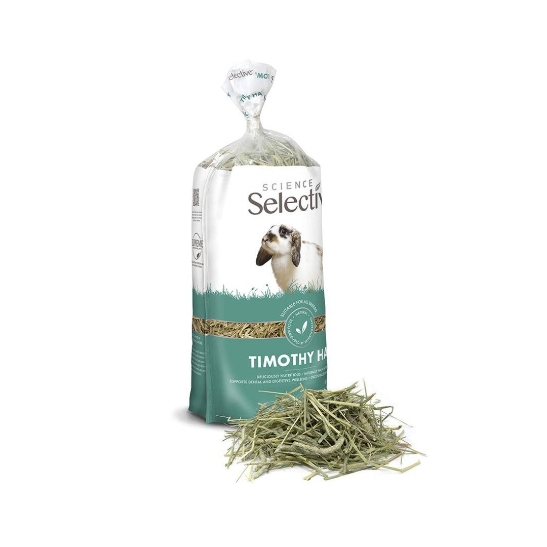 Discover the superior nutrition of Supreme's Science Selective Timothy Hay, specially crafted for the well-being of your small pets. - Full