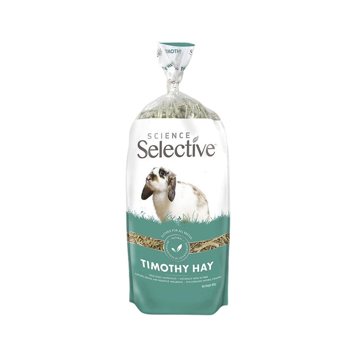Discover the superior nutrition of Supreme's Science Selective Timothy Hay, specially crafted for the well-being of your small pets.