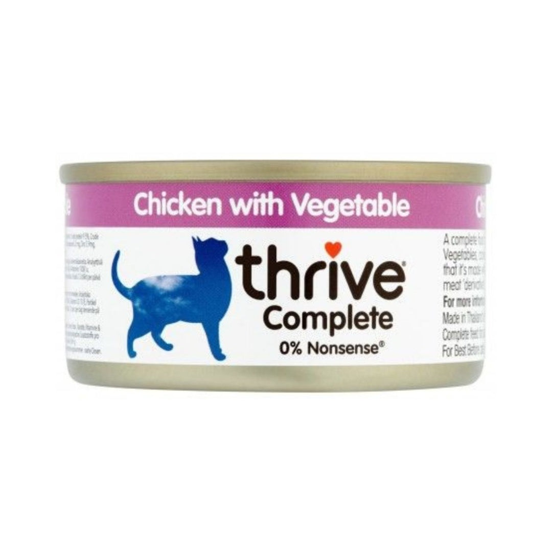 Buy Thrive Complete Cat Chicken With Vegetable Cat Wet Food Petz.ae