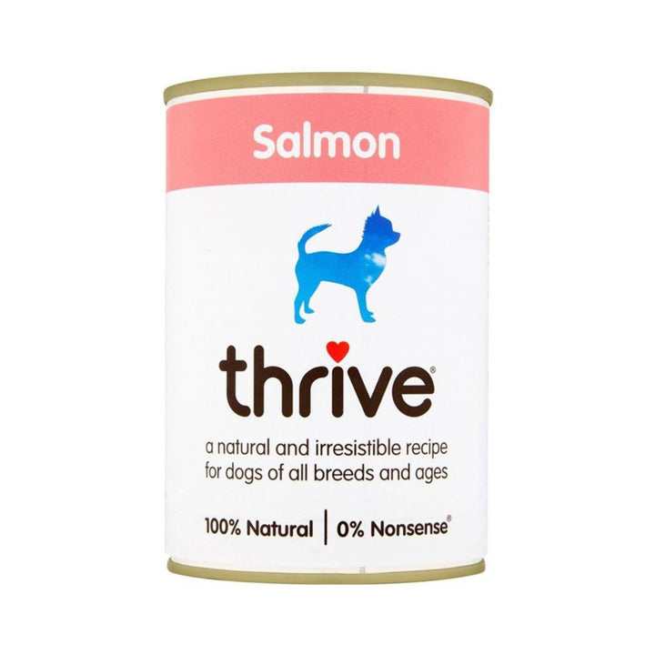 Thrive Complete Salmon Dog Wet Food - Premium, natural salmon wet food for all dog breeds and life stages.