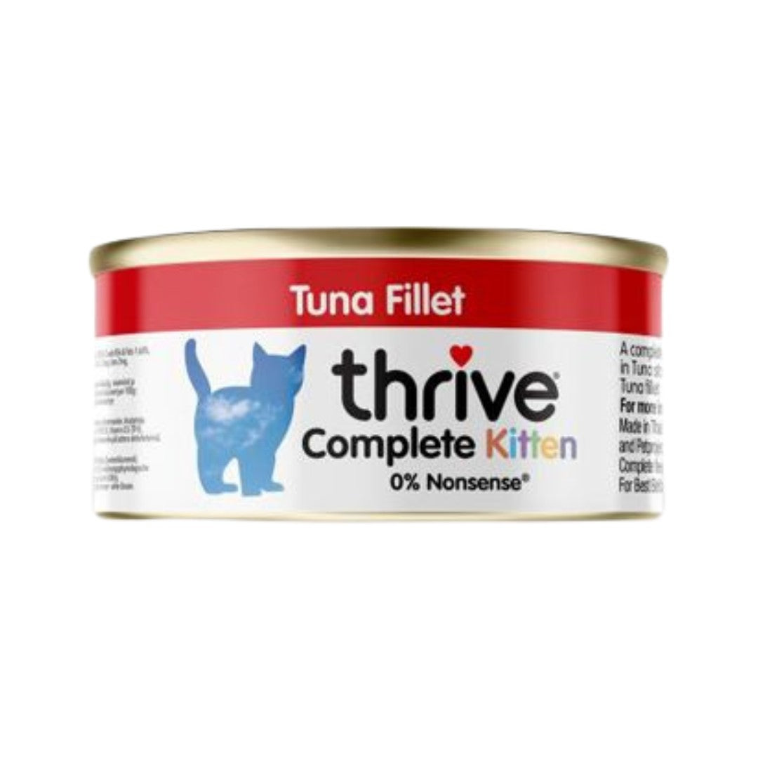 Thrive Complete Tuna Wet Kitten Food - Premium, natural tuna kitten food for healthy growth.