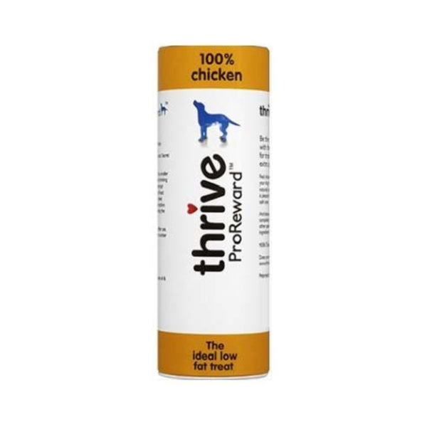 Thrive Dog Rewards Chicken Dog Treats - Air-Dried 100% Chicken Breast for Dogs