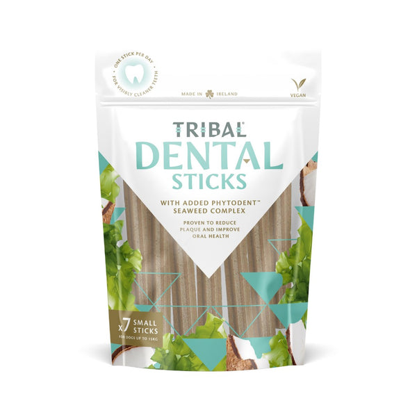 Tribal Dental Sticks Small Dog Treats for dogs up to 15kg.