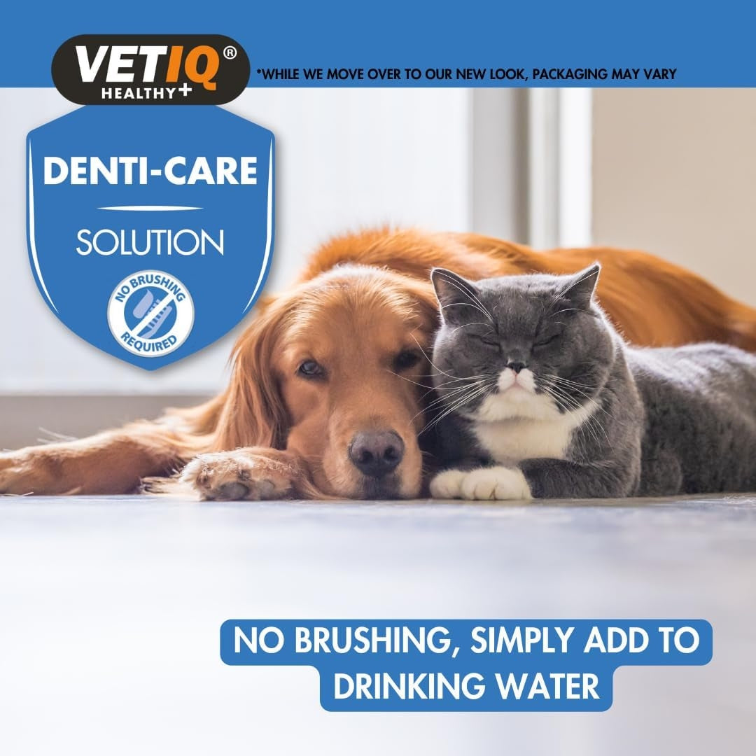 VetIQ 2in1 Denti-Care Oral Hygiene for Cats and Dogs - Benefits 