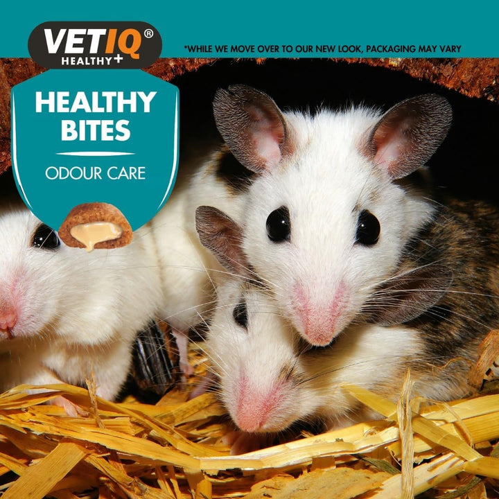 VetIQ Healthy Bites Odour Care Treats for Small Animals - Benefits 