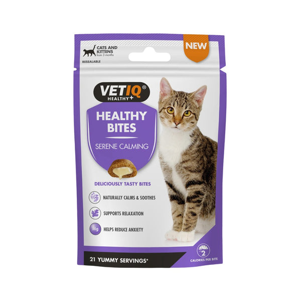 Buy VetIQ Healthy Bites Serene Calming Cat Treats | Petz.ae