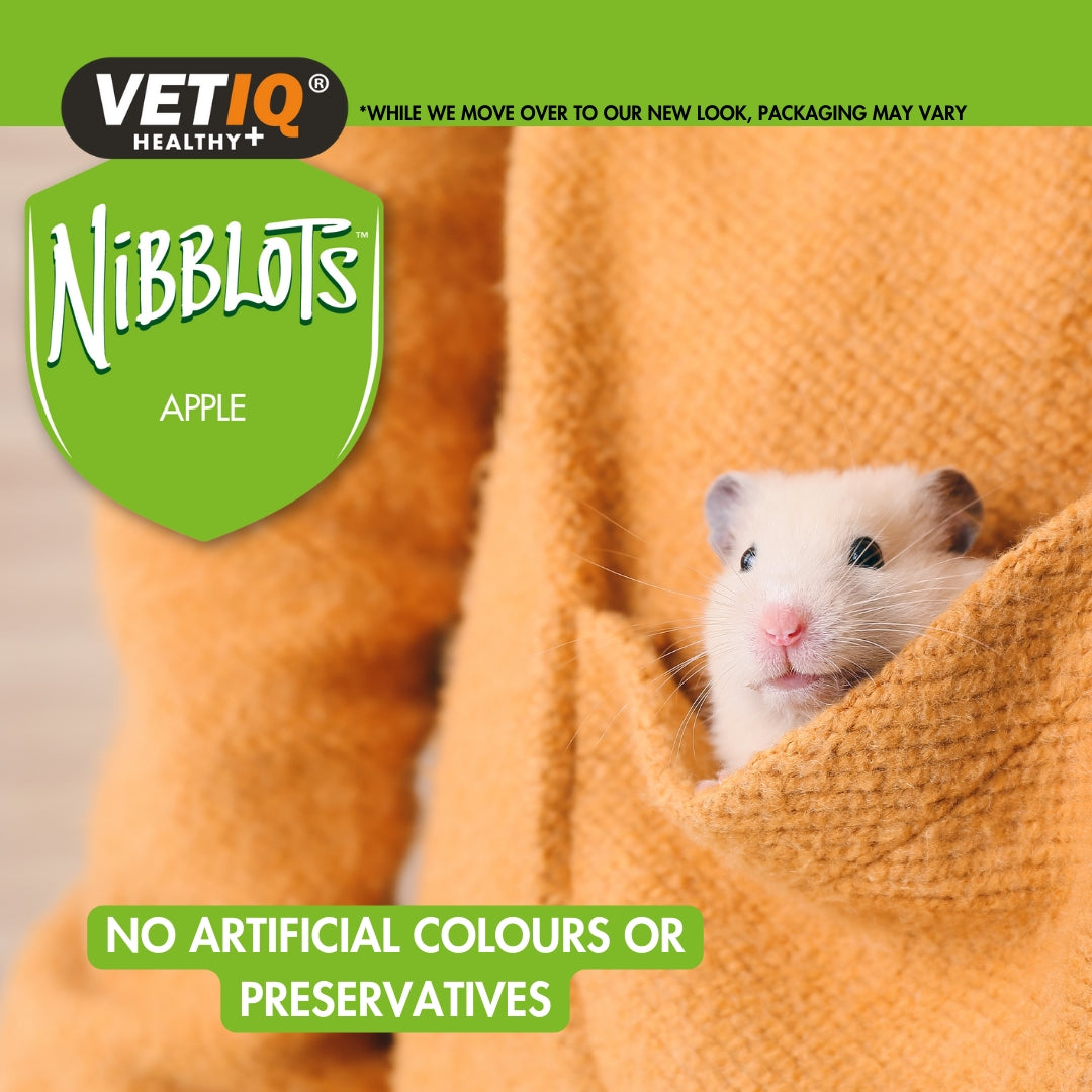 VetIQ Nibblots Apple Small Animals Treats - Benefits 2