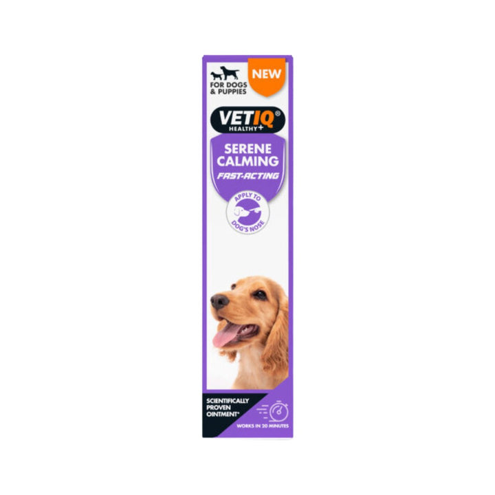 VetIQ Serene Calming Ointment Anxiety Relief for Dogs and Puppies in Dubai - Front Box