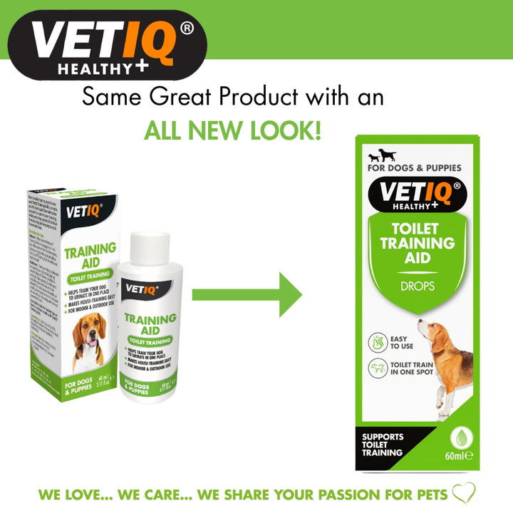 VetIQ Toilet Training Aid Drops Dogs and Puppies - New Look
