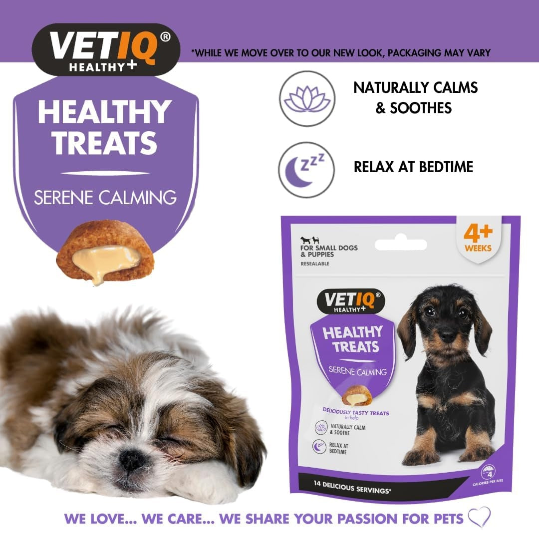 VetiQ Healthy Treats Serene Calming for Puppies & Small Dogs
