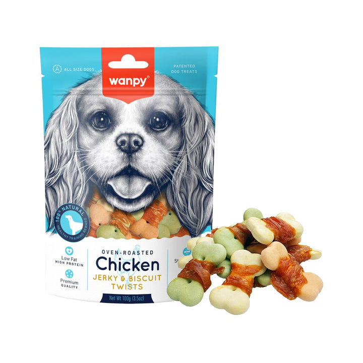 Wanpy Dog Treats offer a delicious flavor that dogs love, ranging from mouth-watering biscuits and jerkies to freeze-dried snacks - Full.