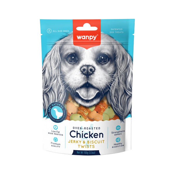 Wanpy Dog Treats offer a delicious flavor that dogs love, ranging from mouth-watering biscuits and jerkies to freeze-dried snacks.