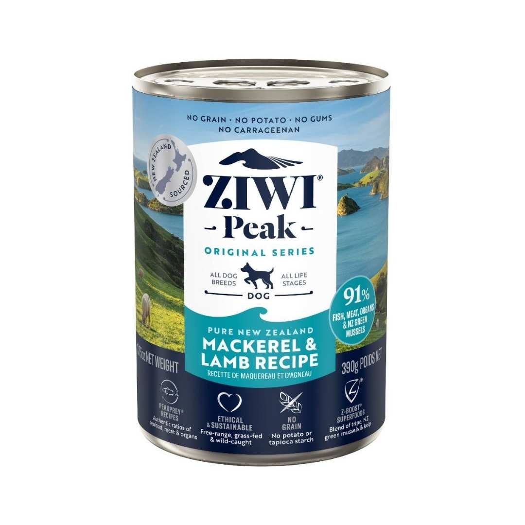 Ziwi Peak Mackerel & Lamb for Dogs 390g UAE
