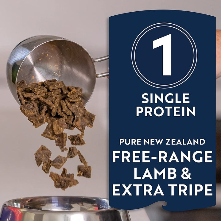 ZIWI® Peak Air-Dried Tripe & Lamb Recipe Dry Dog Food is a complete and balanced PeakPrey® recipe for any life stage, from puppies to seniors AD1.