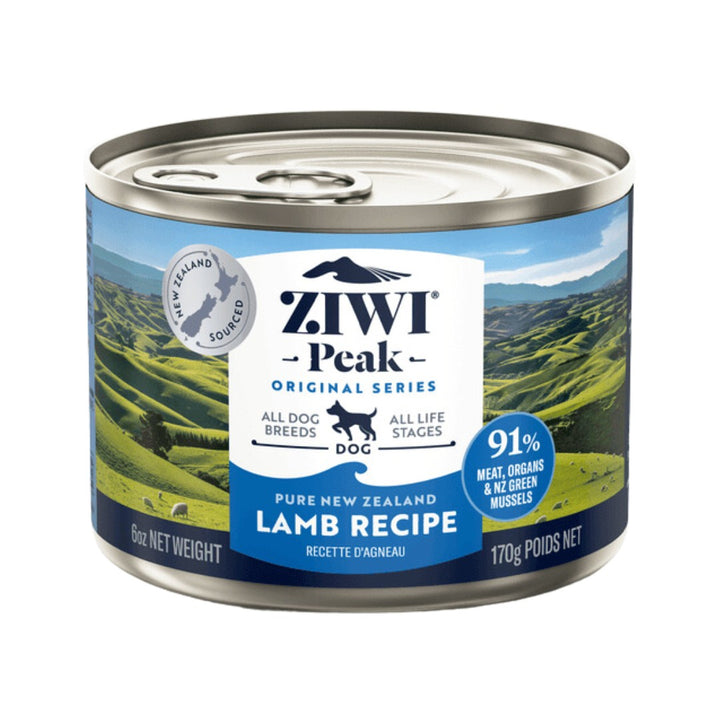 Ziwi Peak Lamb Dog Wet Food, Pure and simple, ZIWI® Peak Lamb is a single protein food perfectly crafted for dogs of all breeds and life stages 170g.
